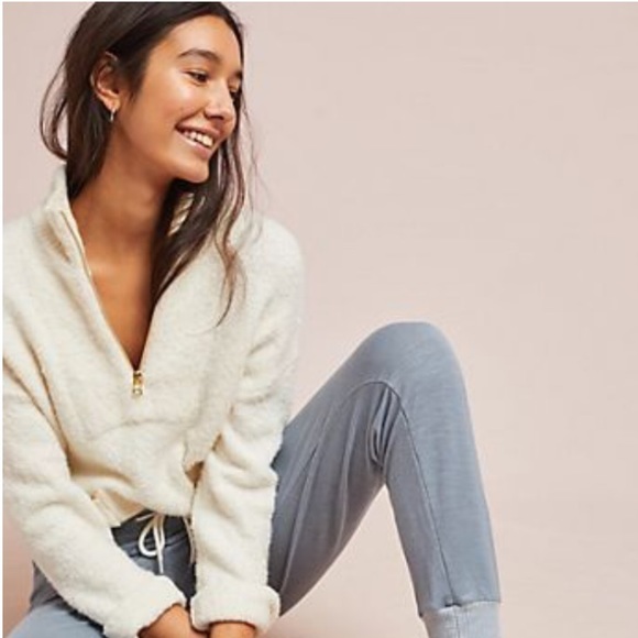 Anthropologie Sweaters - Sleeping On Snow 1/4 Zip Sweater